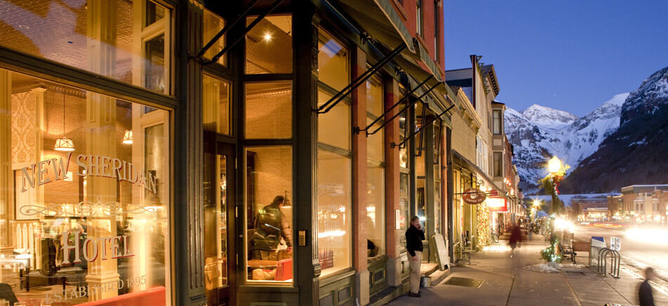 New Sheridan Hotel Telluride Eksteriør billede